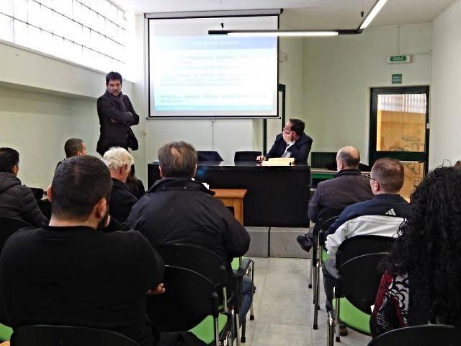 Un momento della conferenza 