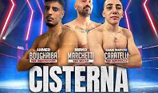 Cisterna Boxing Night: torna lo spettacolo della grande boxe al Palazzetto San Valentino