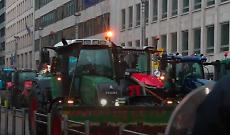 Agricoltura e Mercosus, la protesta a Bruxelles