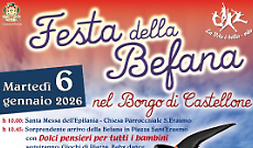 La magia della Befana torna a Castellone: una mattinata di festa per grandi e piccoli