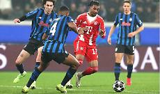 Il Bayern Monaco gioca a tennis: travolta l'Atalanta, a Bergamo finisce 6-1