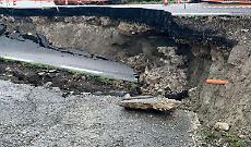 Spigno Saturnia, al via i lavori urgenti per la messa in sicurezza della provinciale per Spigno Vecchio.