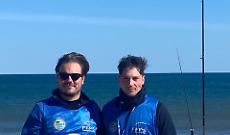 Latina vola nel mondo: bronzo nel surf casting, Paniconi e Solazzi sul podio