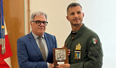 Latina, il sindaco di Cisterna Mantini al 70&deg; Stormo: &ldquo;Qui il volo diventa servizio&rdquo;