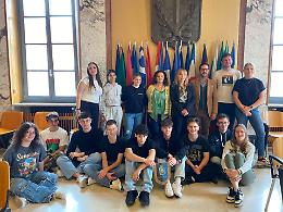 Progetto Erasmus, gli studenti tedeschi ricevuti dal sindaco 