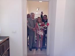 Borgo Podgora e Borgo Carso, inaugurata la biblioteca in nome di Pennacchi 