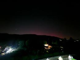 L'aurora boreale visibile anche al centro Italia 