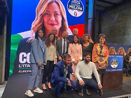 Europee, Fratelli d'Italia presenta i candidati nel Lazio. Procaccini portabandiera