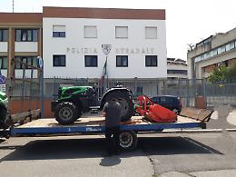 Alla guida del trattore senza patente 