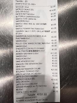 Spendono 150 euro al ristorante orientale e scappano senza pagare