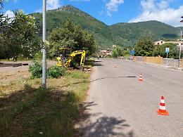 Una nuova rotonda per la messa in sicurezza di via San Magno