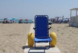 Spiagge accessibili, quattro arenili attrezzati per disabili 