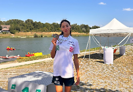 Bronzo europeo per l'apriliana Giulia Bagaglini nella staffetta 4X1250