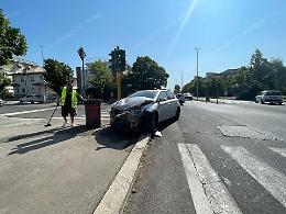 Altro incidente in centro, ferito un uomo di 64 anni