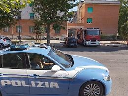 Latina, incendio in viale Mazzini: madre e figlio  in ospedale