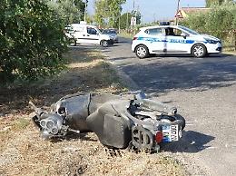 Incidente stradale, scooter contro un camion: muore sul colpo Gianni Perciballe
