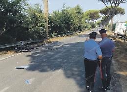 Incidente frontale con un camion, perde la vita Fabio D'Amato