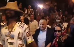 Madonna in visita a Terracina: la popstar al teatro Romano 
