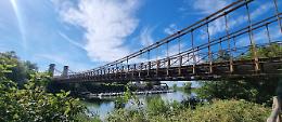 Ponte del Real Ferdinando  riaperto dopo quattro anni