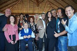 I novant'anni di Pingitore, grande festa venerdì scorso a casa di Martufello