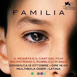"Familia", proiezione speciale all'Oxer col regista e il cast del film