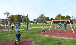 Porta Nord, taglio del nastro al nuovo parco pubblico con tecnologia green