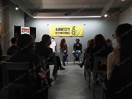 Una folla per Patrick Zaki, ospite di Amnesty International Latina