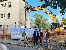 Via Virgilio, Ater Latina inizia i lavori di demolizione. In arrivo nuovi appartamenti
