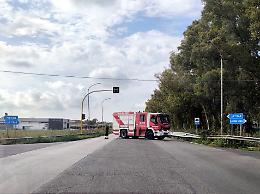 Nuova perdita di gas sulla Monti Lepini, traffico deviato e tecnici al lavoro