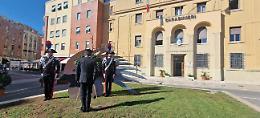Latina, cerimonia commemorativa  davanti al monumento “Il Carabiniere”