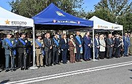 Festeggiamenti per l'Unità d'Italia e le Forze Armate, deposta la corona in memoria dei caduti
