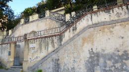 Parco della Rimembranza,  primo intervento per la messa in sicurezza della scarpata 