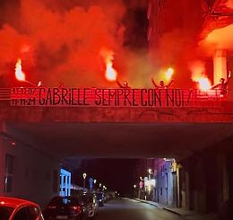 "Velletri Biancazzurra", striscione per il 17esimo anniversario della morte di Gabriele Sandri
