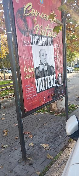 "Terracciano vattene": il centro invaso da manifesti contro il presidente del Latina Calcio