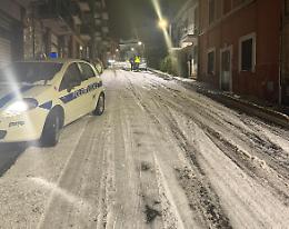Ancora grandine a San Felice Circeo, strade ghiacciate e disagi