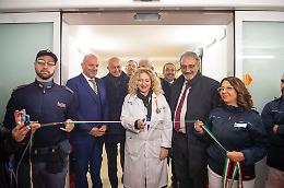 Il presidente Rocca inaugura il pronto soccorso del Santo Spirito
