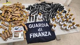 Controlli della Guardia di Finanza, sequestrato materiale pirotecnico