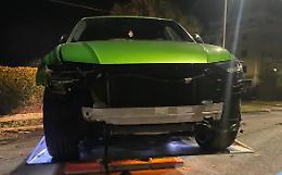 Fuga con l’Audi verde dopo l’incidente, rintracciato dalla Polizia Locale