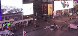 Sperlonga sugli iconici maxischermi di Times Square