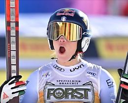 Sofia Goggia vince la libera di Cortina, la Brignone è terza