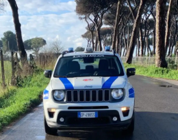 Cadono rami in strada, chiusa via Selciatella