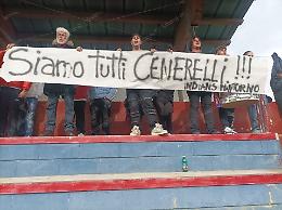 Offese omofobe in campo, i tifosi: "Siamo tutti Cenerelli"