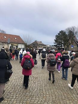 Giorno della Memoria,  studenti in visita al campo di concentramento di Sachsenhausen