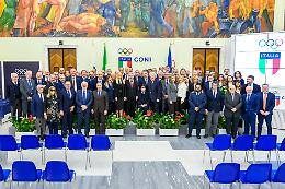 Il Presidente CIO Bach incontra i rappresentanti dello sport tricolore
