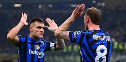 L'Inter batte 2-1 la Fiorentina ed è a -1 dal Napoli capolista