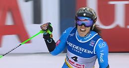 Federica Brignone incontenibile, 33esima vittoria per l'azzurra