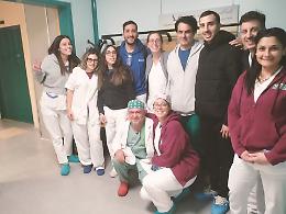 Andrea ha sconfitto la meningite: torna al Goretti  "da vincitore" per salutare i dottori