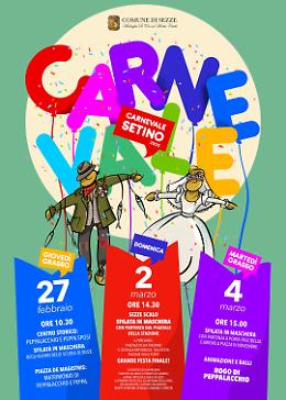 Carnevale Setino 2025, un programma ricco di eventi con il tradizionale rogo di Peppalacchio