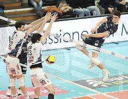 Cisterna Volley, resa secondo pronostico di fronte allo strapotere dell'Itas Trentino