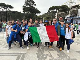 La carica dei 200, in massa da Aprilia per sostenere Fischetti contro l'Irlanda